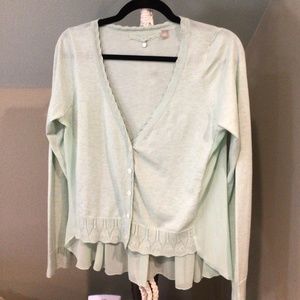 Mint green sweater